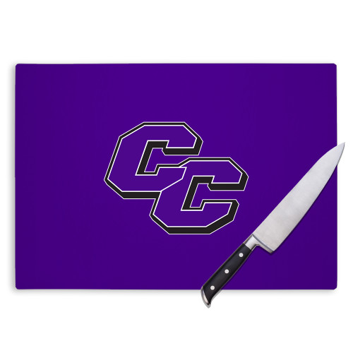  Cutting Board - Curry College Primary Athletic Mark