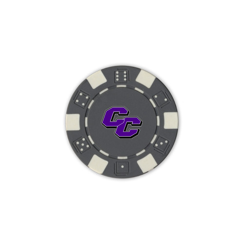  Grey Game Chip - Curry College Primary Athletic Mark