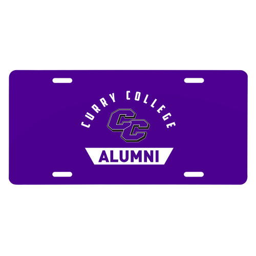  License Plate - Curry College Alumni
