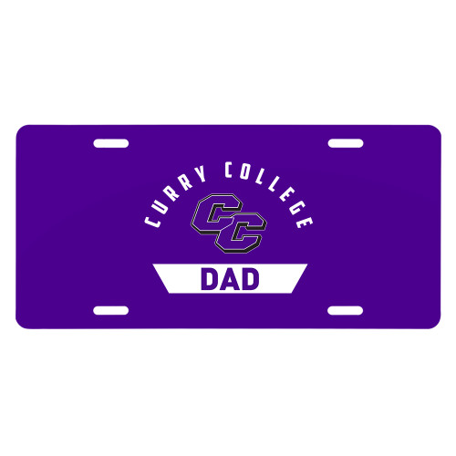  License Plate - Curry College Dad