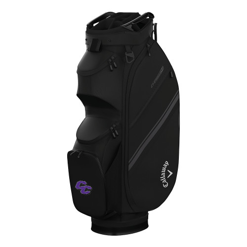  Callaway Chase 14 Black Cart Golf Bag - Curry College Primary Athletic Mark