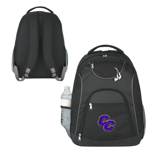  The Ultimate Black Computer Backpack - Curry College Primary Athletic Mark