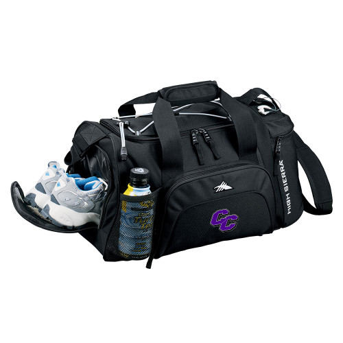  High Sierra Black Switch Blade Duffel - Curry College Primary Athletic Mark