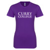 Thumbnail image for  Next Level Womens Purple Boyfriend Tee