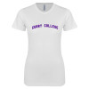 Thumbnail image for  Next Level Womens White Boyfriend Tee