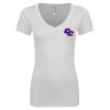 Thumbnail image for  Next Level Womens White Ideal V Tee