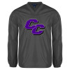 Thumbnail image for  Charcoal V Neck Raglan Windshirt
