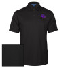 Thumbnail image for  Black Performance Fine Jacquard Polo
