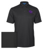 Thumbnail image for  Charcoal Performance Fine Jacquard Polo