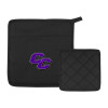 Thumbnail image for  Quilted Canvas Black Pot Holder