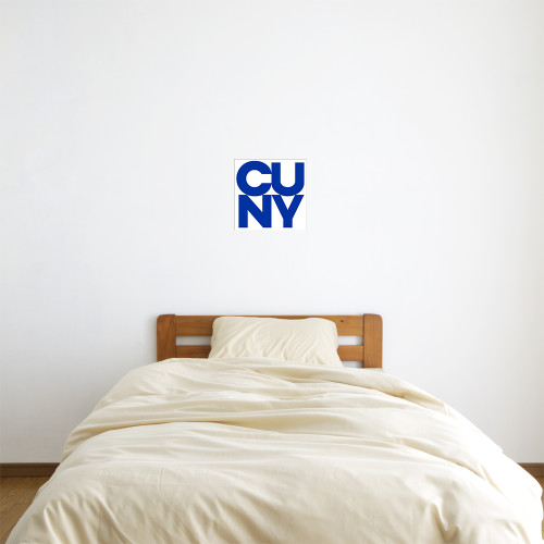 City University of NY 1 ft x 1 ft Fan WallSkinz-Primary Mark