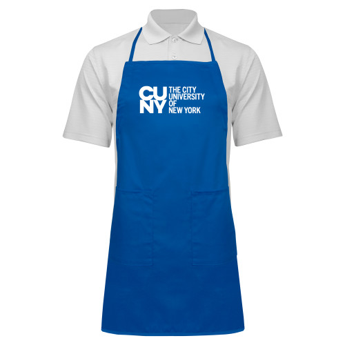 City University of NY Full Length Royal Apron-University Artwork