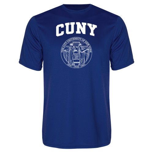 City University of NY Royal Performance Tee-Arched CUNY with Seal