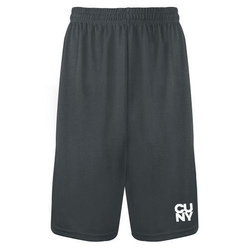 City University of NY Steel Performance Classic 9 Inch Short-Primary Mark