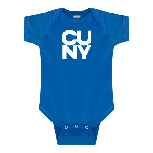City University of NY Royal Infant Onesie-Primary Mark