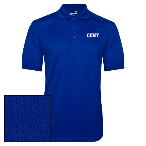 Royal Dry Mesh Polo-Collegiate CUNY