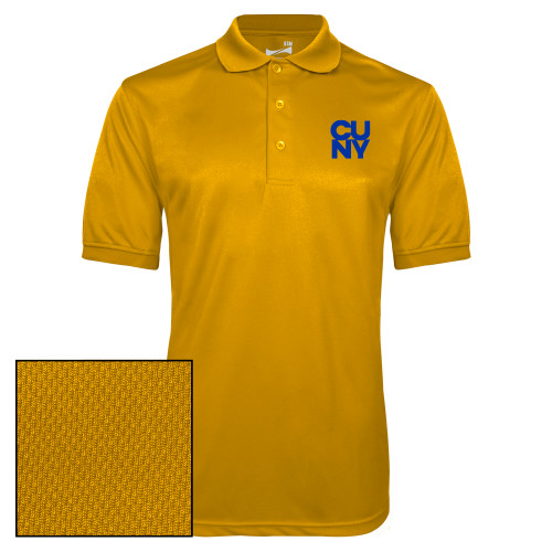 Gold Dry Mesh Polo-Primary Mark