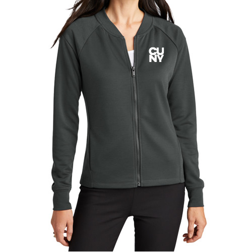 Mercer+Mettle Womens Anchor Grey Full Zip Jacket-Primary Mark
