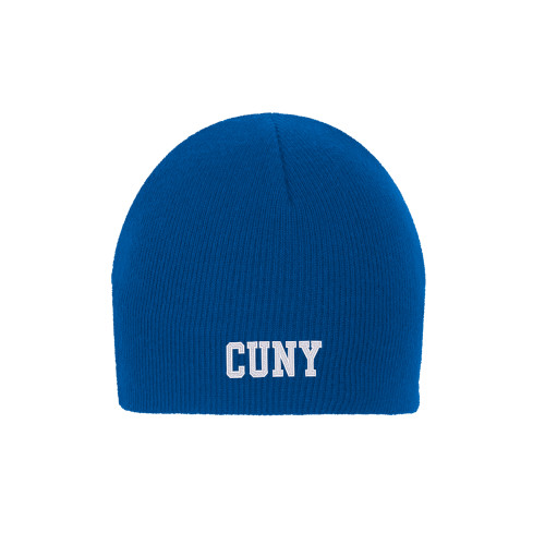 City University of NY Royal Knit Beanie-Collegiate CUNY