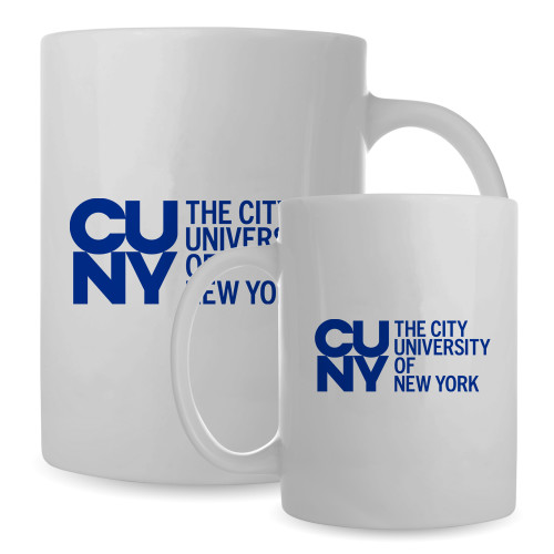 City University of NY Full Color White Mug 15oz-University Artwork
