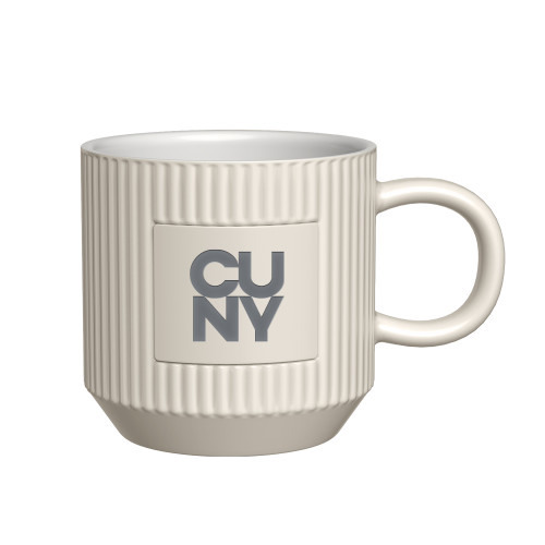 First Light Ivory Ceramic Mug-Primary Mark Engraved
