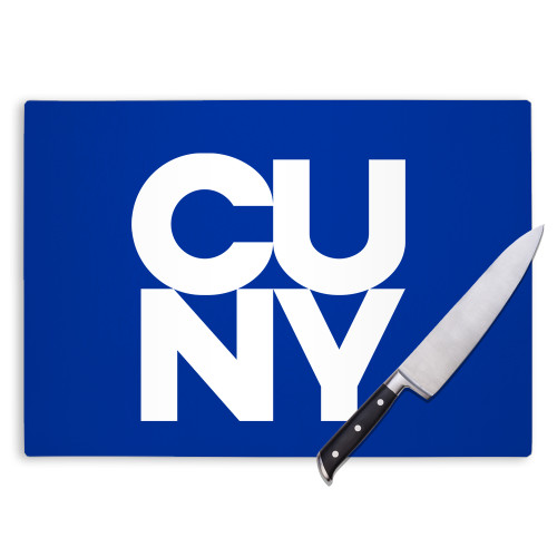 City University of NY Cutting Board-Primary Mark