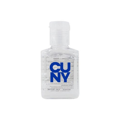 City University of NY 0.5 oz. Travel Hand Sanitizer-Primary Mark