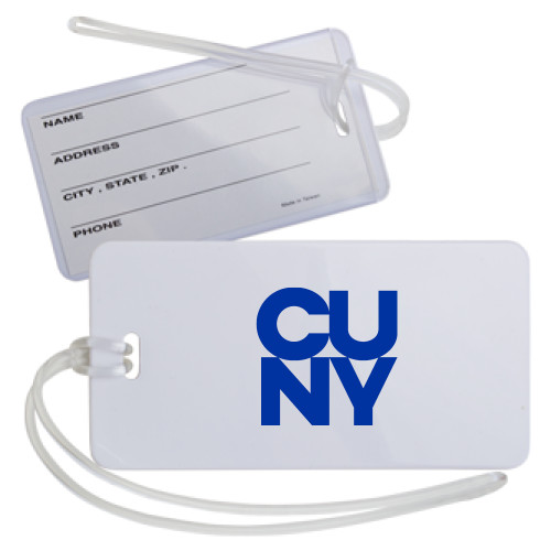 City University of NY Luggage Tag-Primary Mark