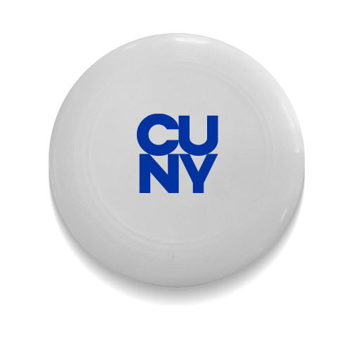 City University of NY Ultimate White Sport Disc-Primary Mark