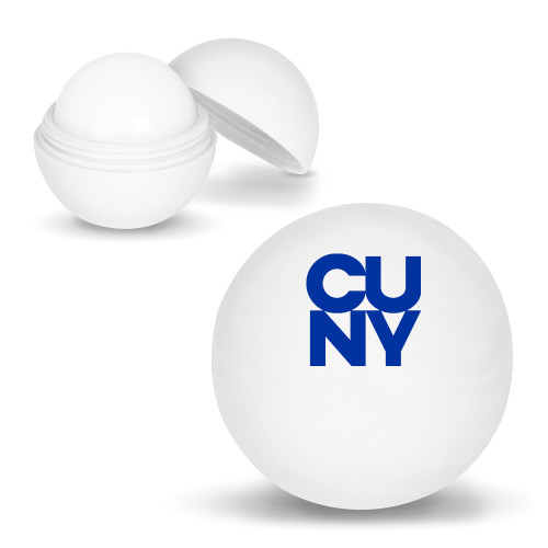 City University of NY White Lip Moisturizer Ball-Primary Mark