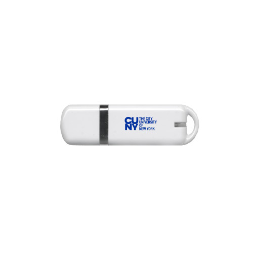 City University of NY USB White Pen Drive 4G-University Artwork