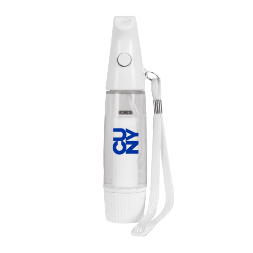 City University of NY White Mini Personal Mister-Primary Mark