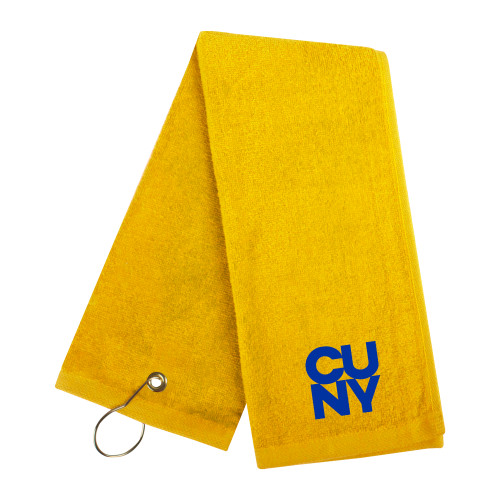 Gold Golf Towel-Primary Mark