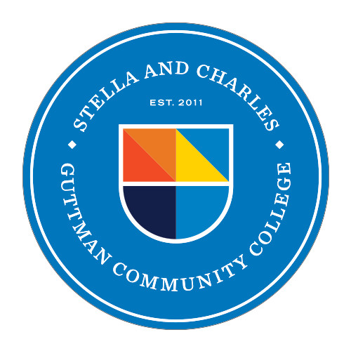 Community College Medium Decal-Circle Logo
