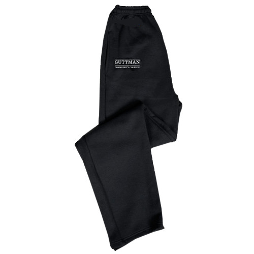 Community College Black Fleece Open Bottom Pant-Guttman Community College Word Mark