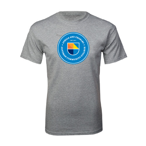 Community College Grey T Shirt-Circle Logo