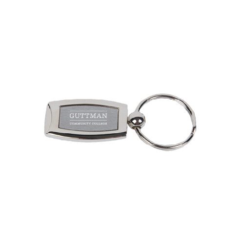 Community College Raffinato Key Holder-Guttman Community College Word Mark Engrave