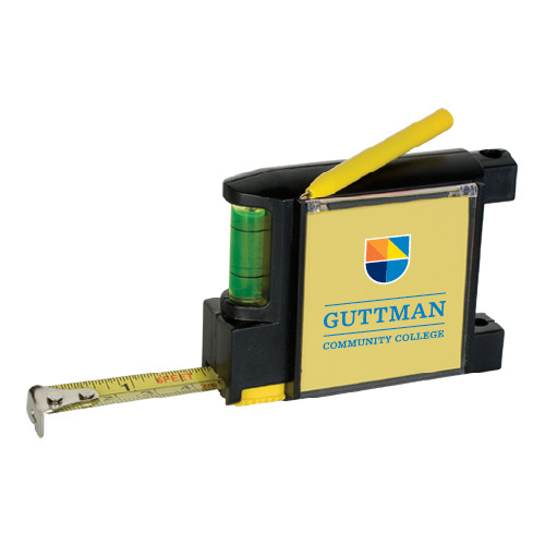 Community College Measure Pad Leveler 6 Ft. Tape Measure-Guttman Community College w/ Shield