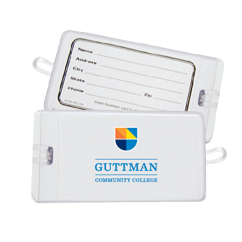 Community College Luggage Tag-Guttman Community College w/ Shield