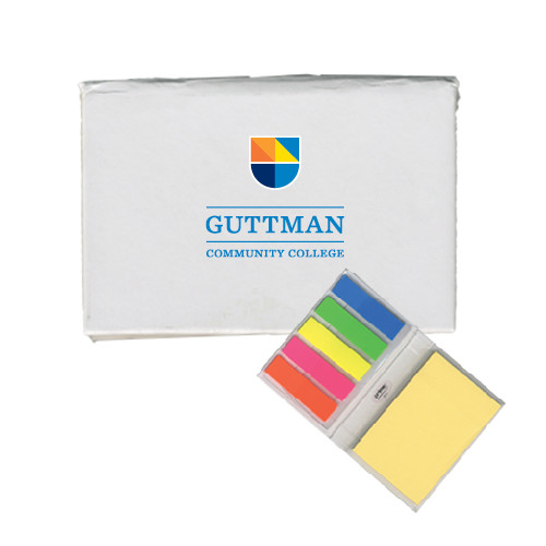 Community College Micro Sticky Book-Guttman Community College w/ Shield