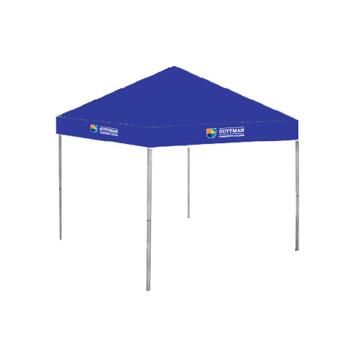 9 ft x 9 ft Royal Tent-Guttman Community College w/ Shield Flat
