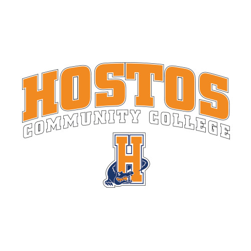 Community College Small Decal-Hostos Arch H w/Alligator, 6 inches wide