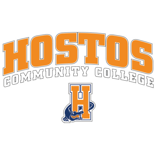 Community College Extra Large Decal-Hostos Arch H w/Alligator, 18 inches wide