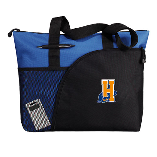 Community College Excel Royal Sport Utility Tote-Hostos H w/Alligator
