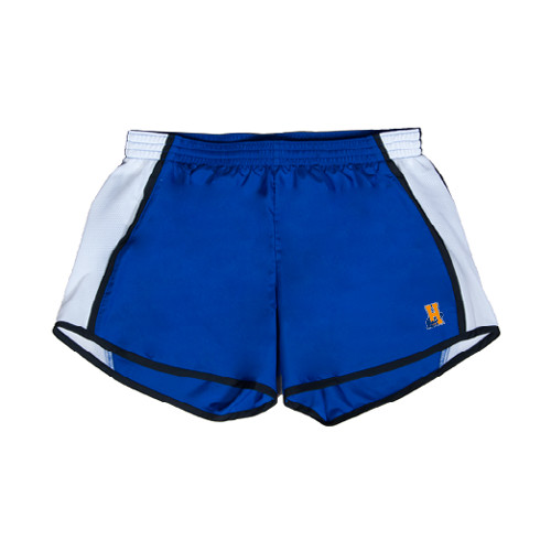 Community College Womens Royal/White Team Short-Hostos H w/Alligator