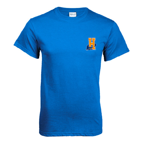 Community College Royal T Shirt-Hostos H w/Alligator