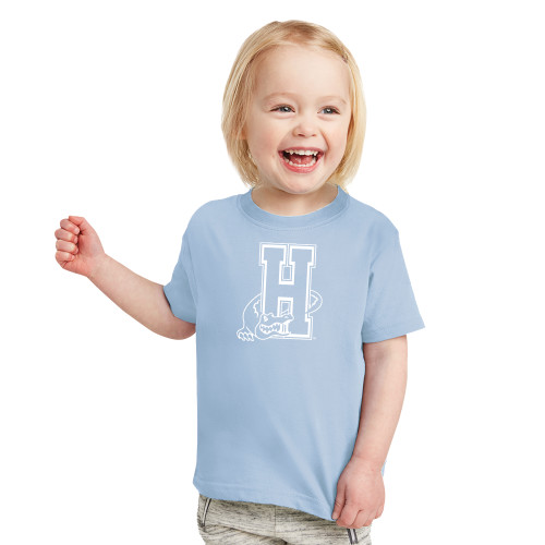 Community College Toddler Light Blue T-Shirt-Hostos H w/Alligator
