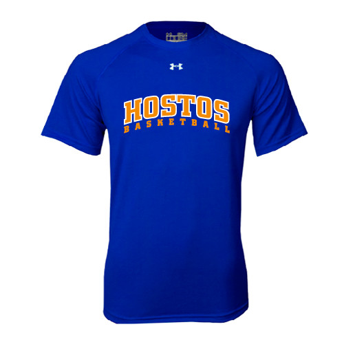Community College Under Armour Royal Tech Tee-Hostos Basketball Arch