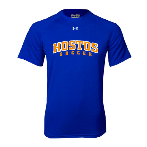 Community College Under Armour Royal Tech Tee-Hostos Soccer Arch