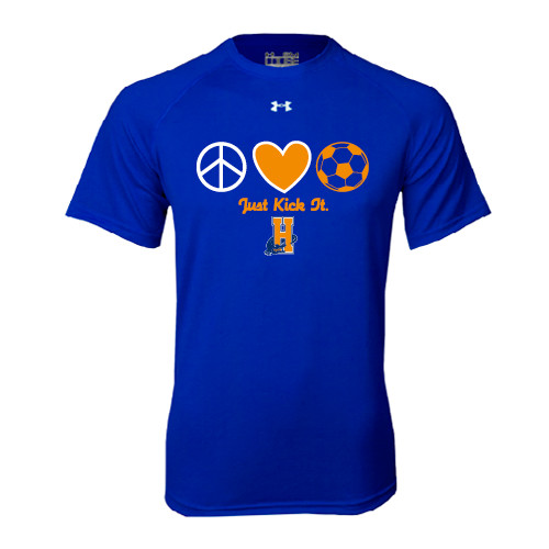 Community College Under Armour Royal Tech Tee-Hostos Soccer